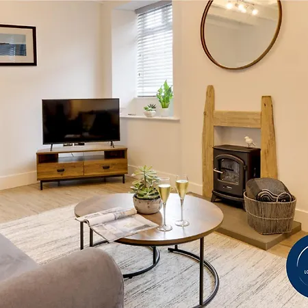 Beam End - Modern 2-bedroom Stone Semesterbostad Snainton